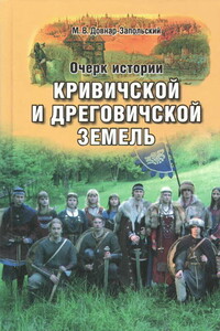 Очерк истории Кривичской и Дреговичской земель до конца XII столетия - Митрофан Викторович Довнар-Запольский