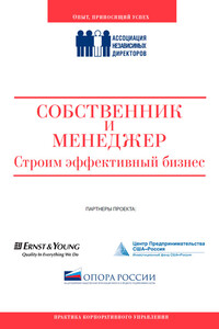 Собственник и менеджер: строим эффективный бизнес - Коллектив Авторов