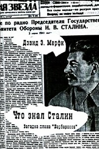 Что знал Сталин. Загадка плана «Барбаросса» - Дэвид Э Мёрфи