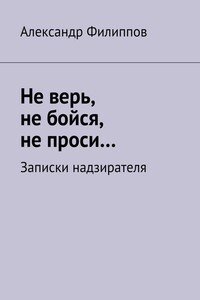 Не верь, не бойся, не проси… Записки надзирателя - Александр Геннадьевич Филиппов