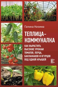 Теплица-коммуналка. Как вырастить высокие урожаи томатов, перца, баклажанов и огурцов под одной крышей - Галина Александровна Кизима