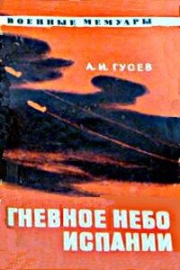 Гневное небо Испании - Александр Иванович Гусев