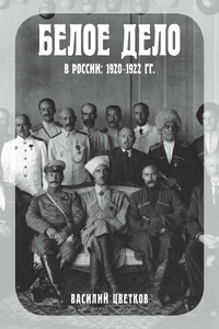 Белое дело в России, 1920–1922 гг. - Василий Жанович Цветков