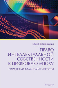 Право интеллектуальной собственности в цифровую эпоху. Парадигма баланса и гибкости - Елена Анатольевна Войниканис