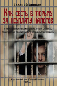 Как сесть в тюрьму за неуплату налогов - Евгений Владимирович Сивков