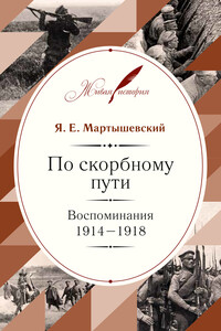По скорбному пути. Воспоминания. 1914–1918 - Яков Ефграфьевич Мартышевский