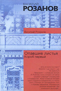 Опавшие листья (Короб первый) - Василий Васильевич Розанов