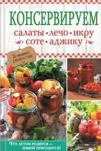 Консервируем салаты, лечо, икру, соте, аджику - Ольга Александровна Кузьмина