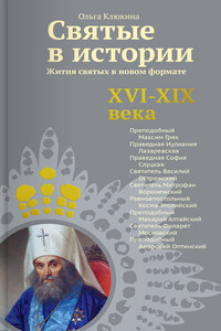 Святые в истории. Жития святых в новом формате, XVI-XIX века - Ольга Петровна Клюкина
