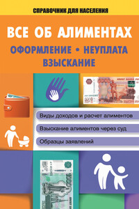 Все об алиментах. Оформление, неуплата, взыскание - Мария Владимировна Кузьмина