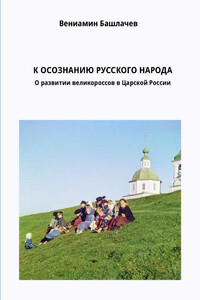 К осознанию русского народа: О развитии великороссов в Царской России - Вениамин Анатольевич Башлачёв